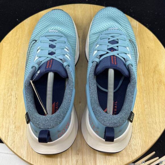 Mens Size 10 Nike Juniper Trail Gore 2 Denim Turquoise Rail Shoes HM9734 402 main image 4